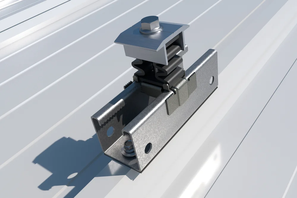 Boite de 10 - Pince rapide pour le montage des plaques - Inox A2 image