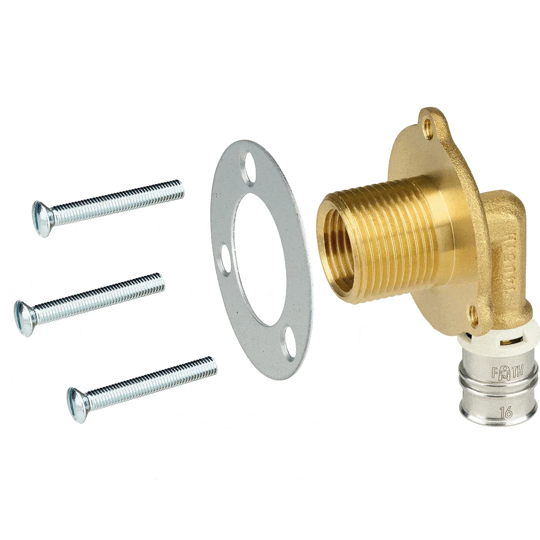 Sortie de cloison, tube MC 16x2 - Filetée EXT.3/4 - INT.1/2 (Fixée par l'avant) image