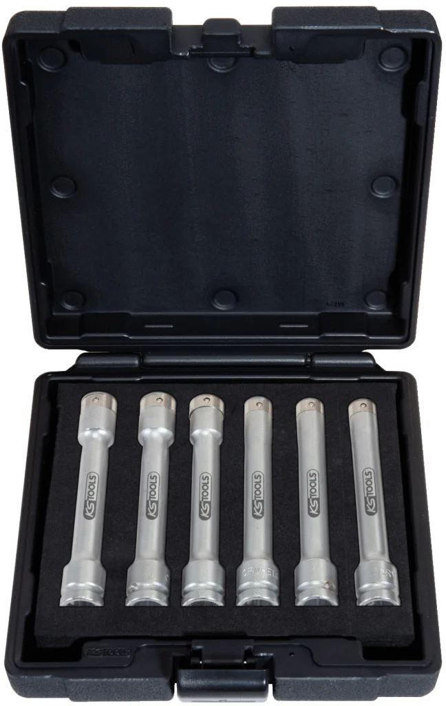 Module de 6 douilles longues TORX E, 1/2 pour charnières de portes image