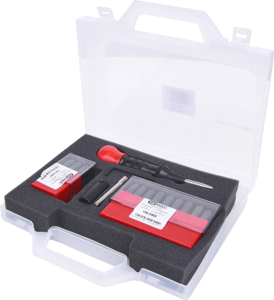 Coffret de chiffres et lettres à frapper avec pointeau automatique image