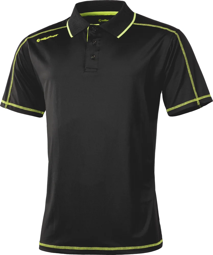 Chemise polo CLIMA - noir/jaune image