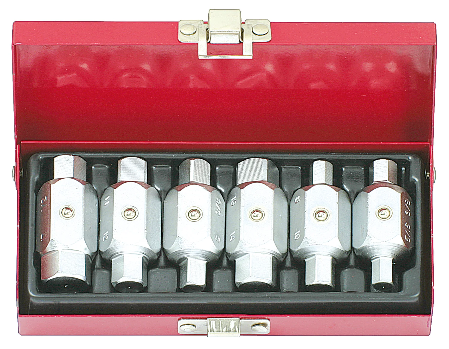 Coffret de 6 embouts pour bouchons de vidange, entrainement 6 pans 21 mm image