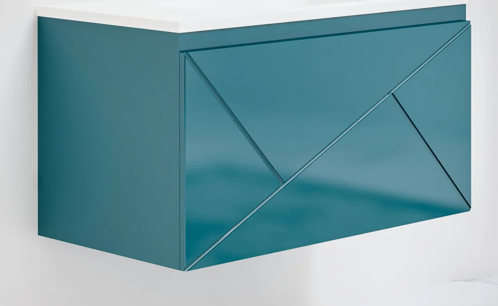 Caisson meuble suspendu Ancodesign - Bleu image