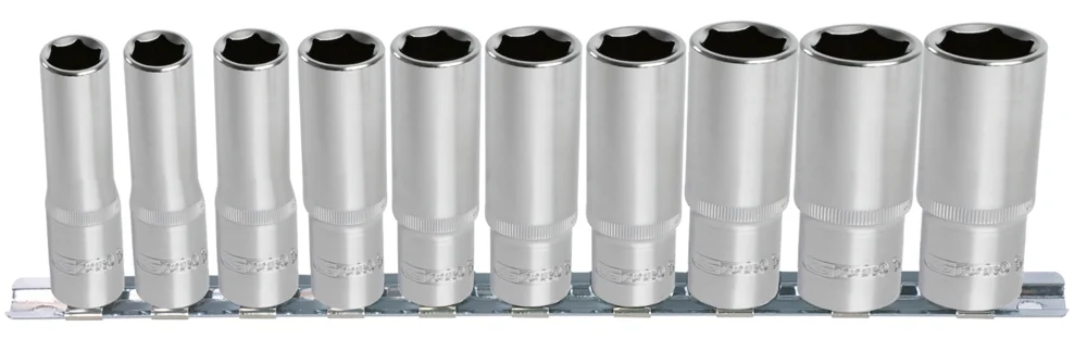 Rail de 10 douilles longues 6 pans ULTIMATE® 1/2'' image