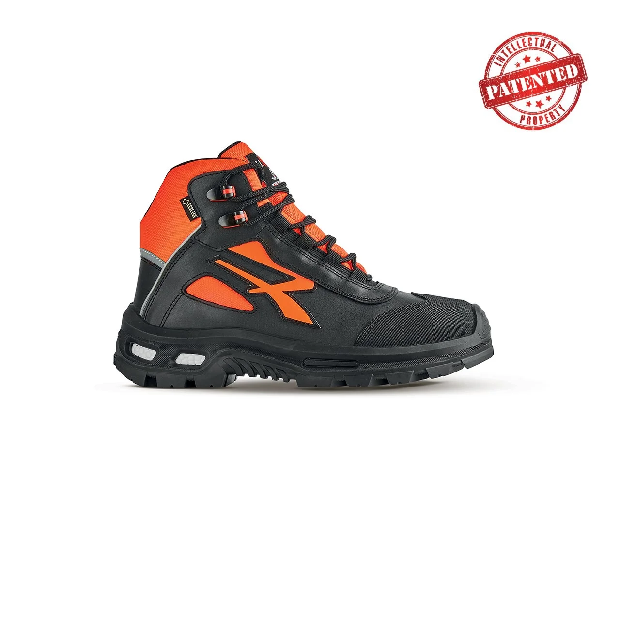 Chaussures de sécurité hautes SPIRIT S3 CI WR SRC - Noir/Orange image