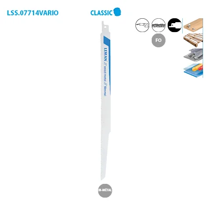 Lame scie sabre multi matériaux coupe affleurante Classic image