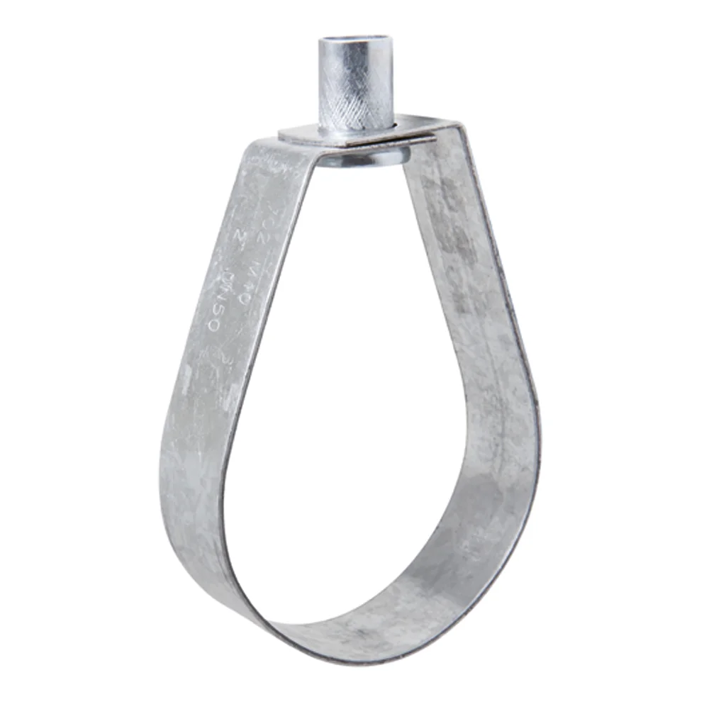 Collier poire avec douille à suspendre - Zingué image