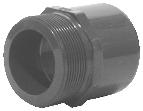 Raccord fer - PVC pression mâle à visser - femelle à coller image