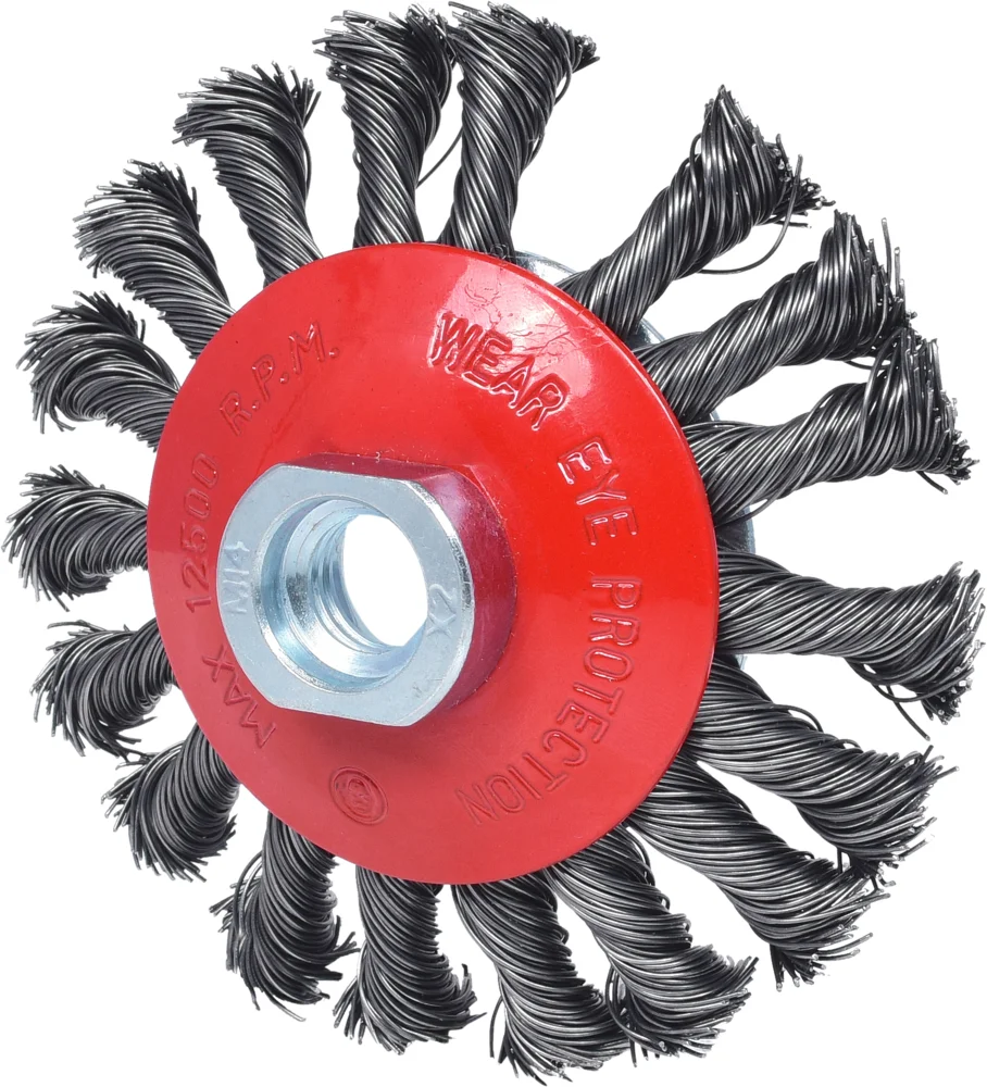 Brosse acier torsadé 0,5 mm image