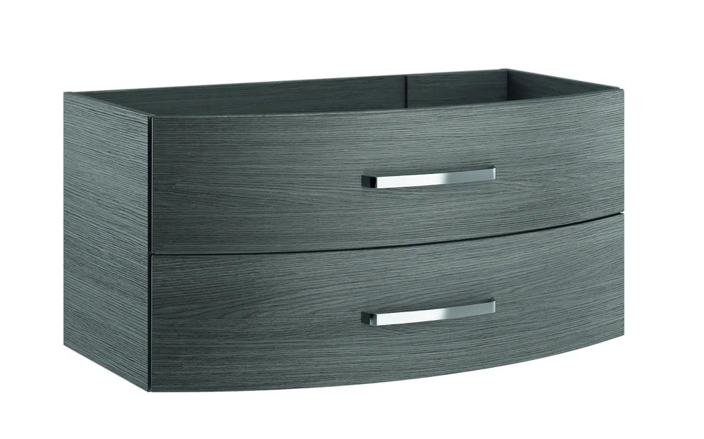 Caisson meuble suspendu Ancodesign avec Led - Graphite structuré image