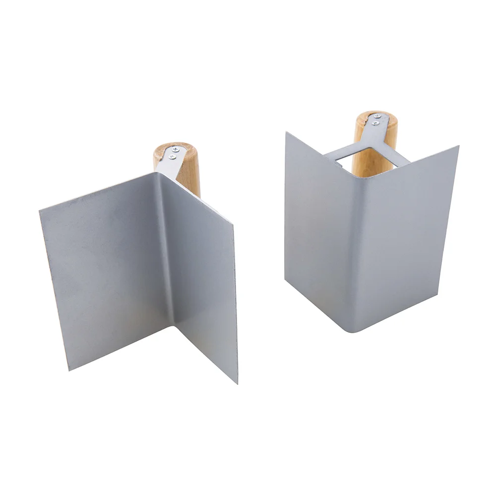 Truelles d'angle interne et externe avec lame en acier - 2 pcs image