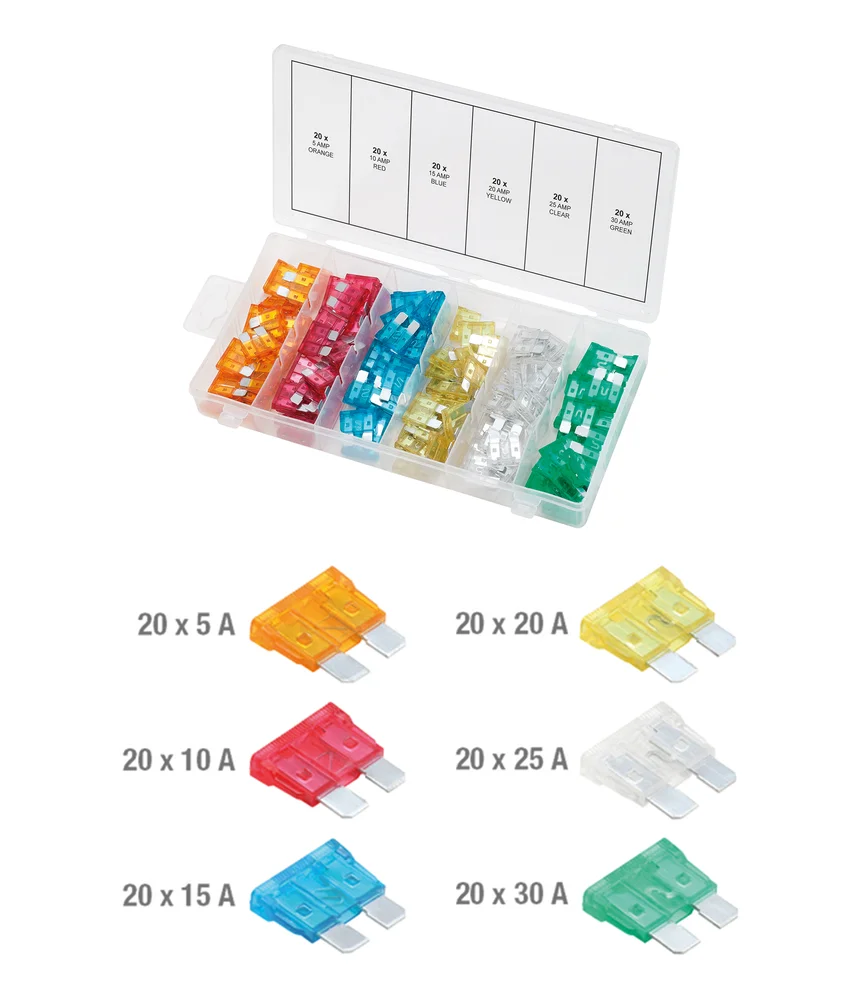 Assortiment de fusibles x120 image