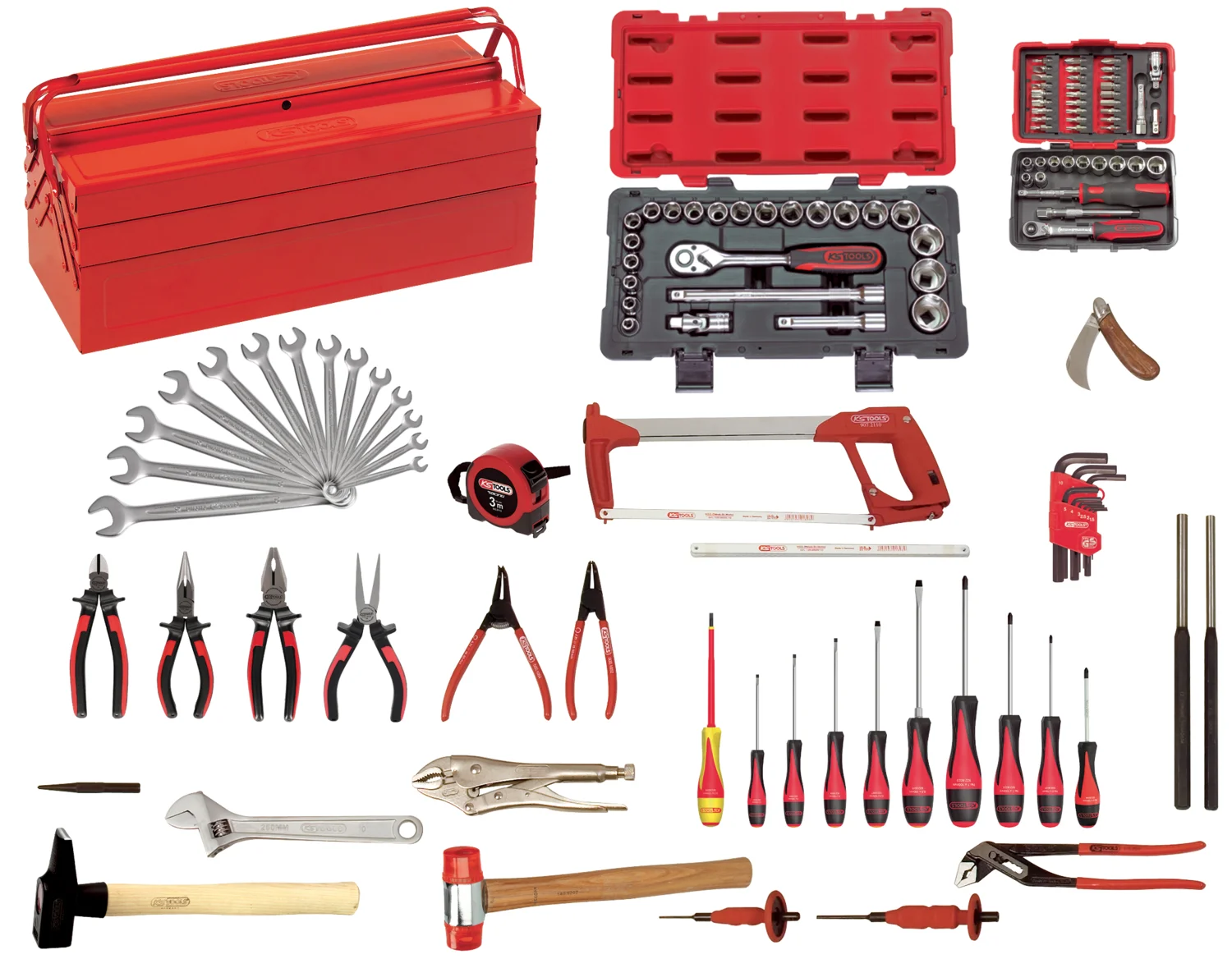 Composition d'outils pour la mécanique générale 131 pcs image