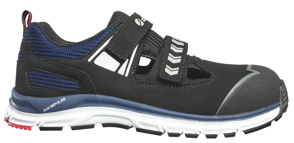 Chaussures de sécurité JETSTREAM IMPULSE LOW S1 ESD HRO SRA - noir/bleu image