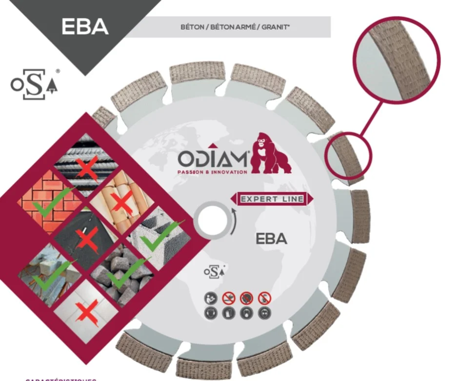 Disque diamant - EBA image