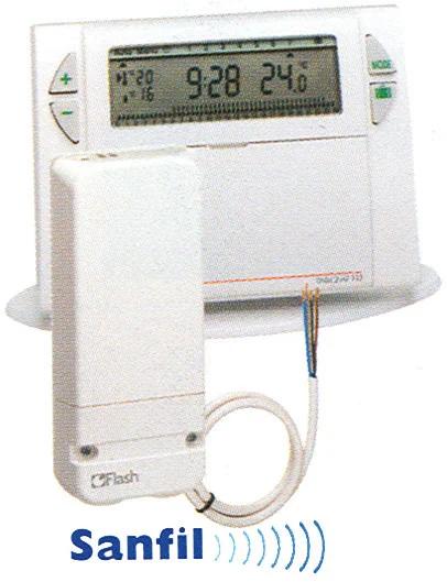 Thermostat d'ambiance radio programmable digital - Flash TAP image