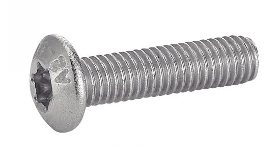 Vis à métaux tête bombée six lobes - Inox A2 image