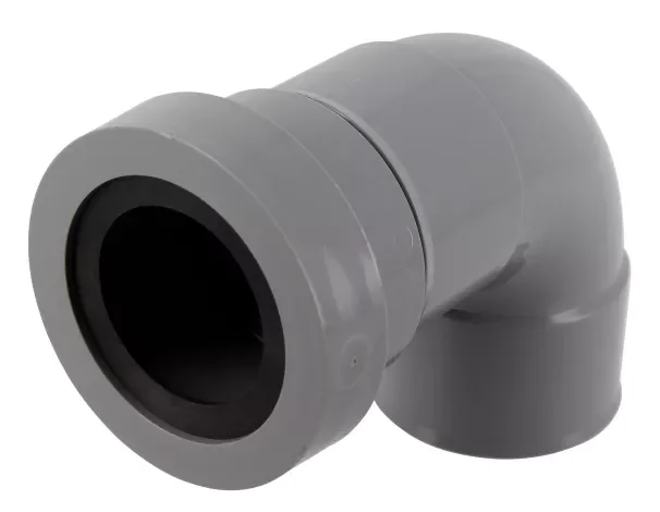 Coude PVC sortie appareil sanitaire à joint 90 FF 32 image