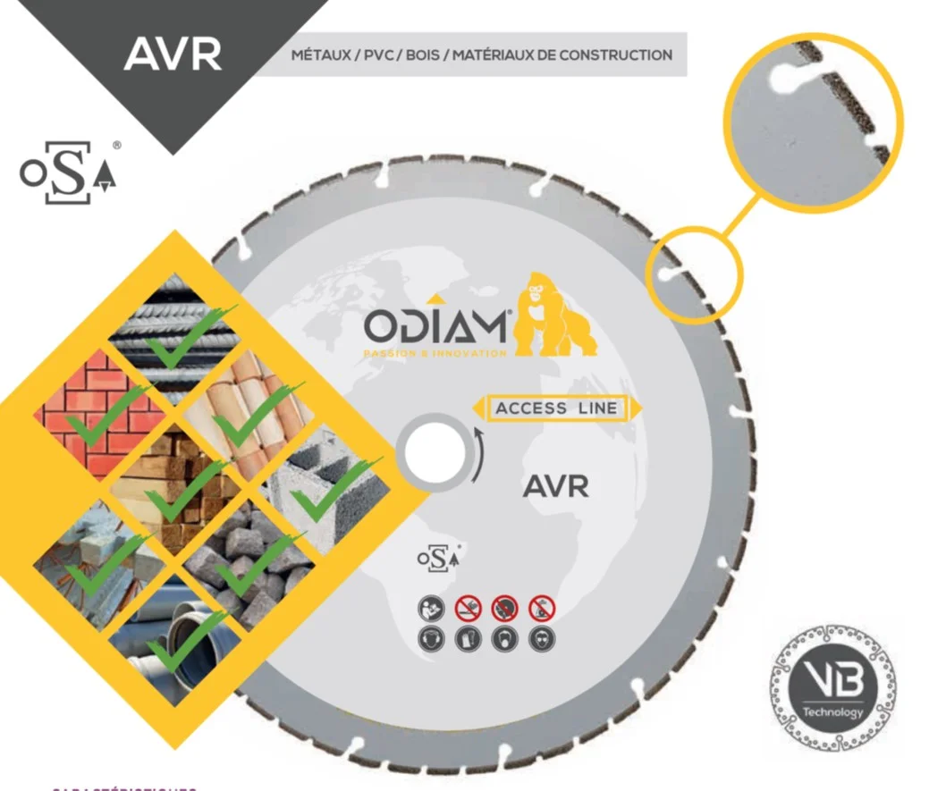 Disque à tronçonner diamant - AVR image