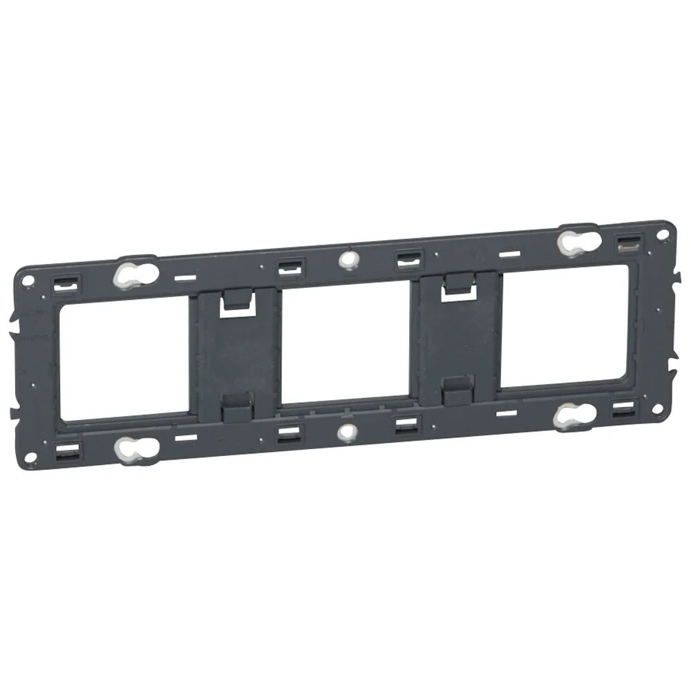 Support appareillage Batibox - Pour 3 postes - 6/8 modules image