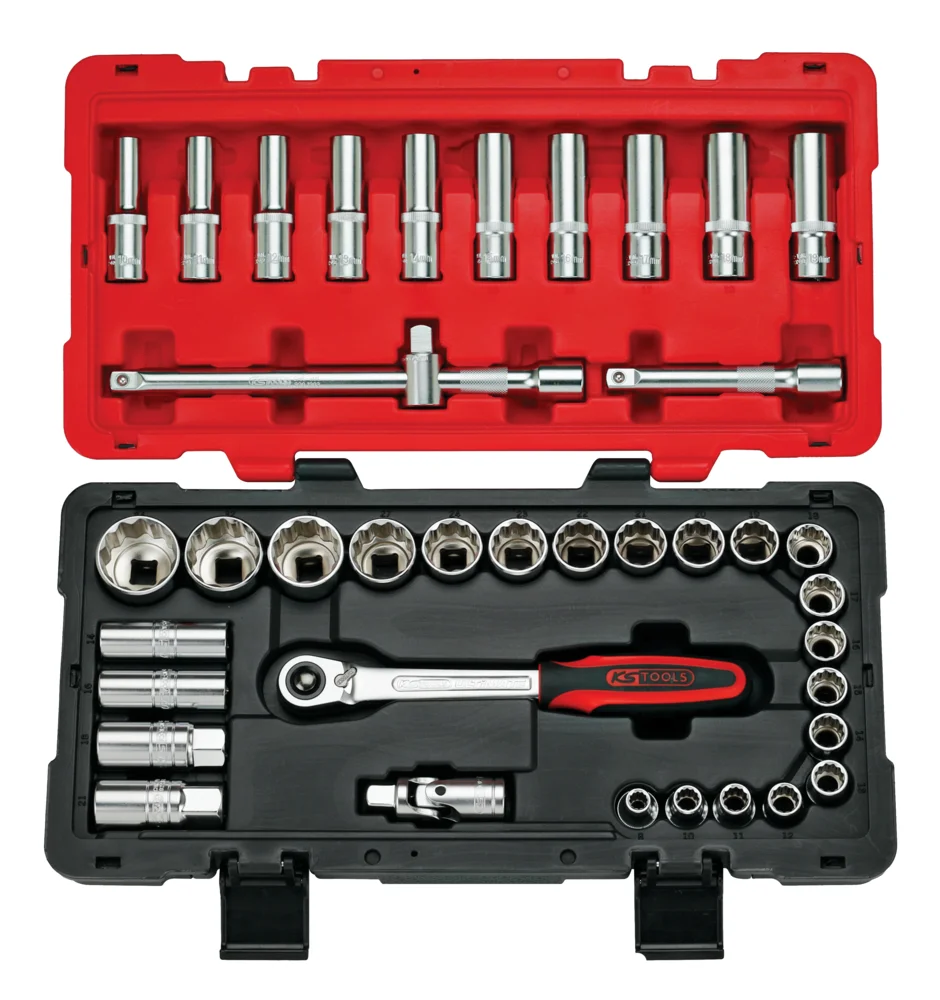 Coffret de douilles et accessoires ULTIMATE® 12 pans - 1/2'', 39 pièces image