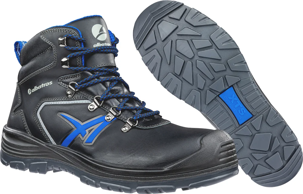 UNIT BAU MID S3 SRC - Chaussures de sécurité - noir/bleu image