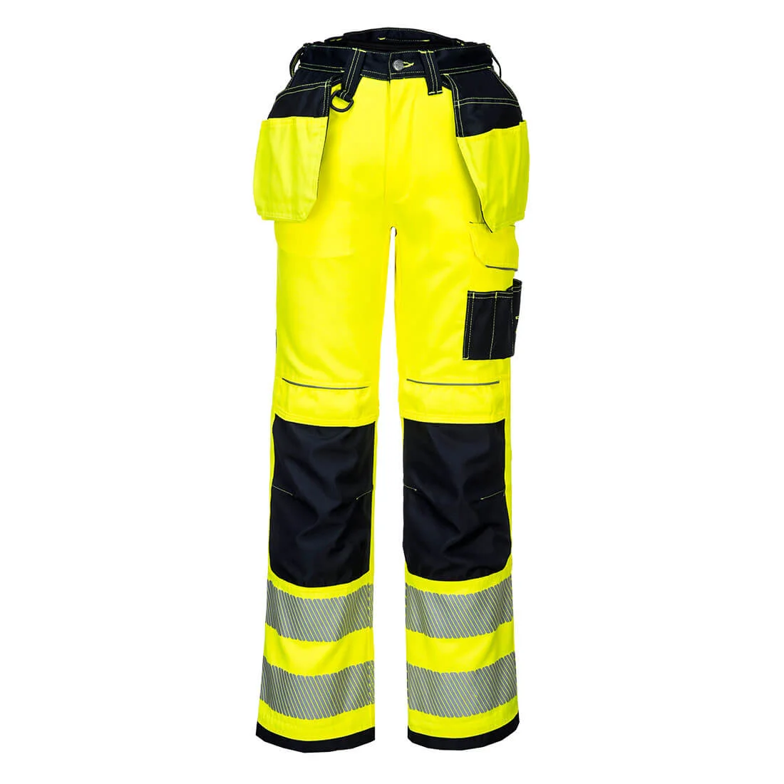Pantalon PW3 Stretch Holster haute-visibilité Jaune/Noir image