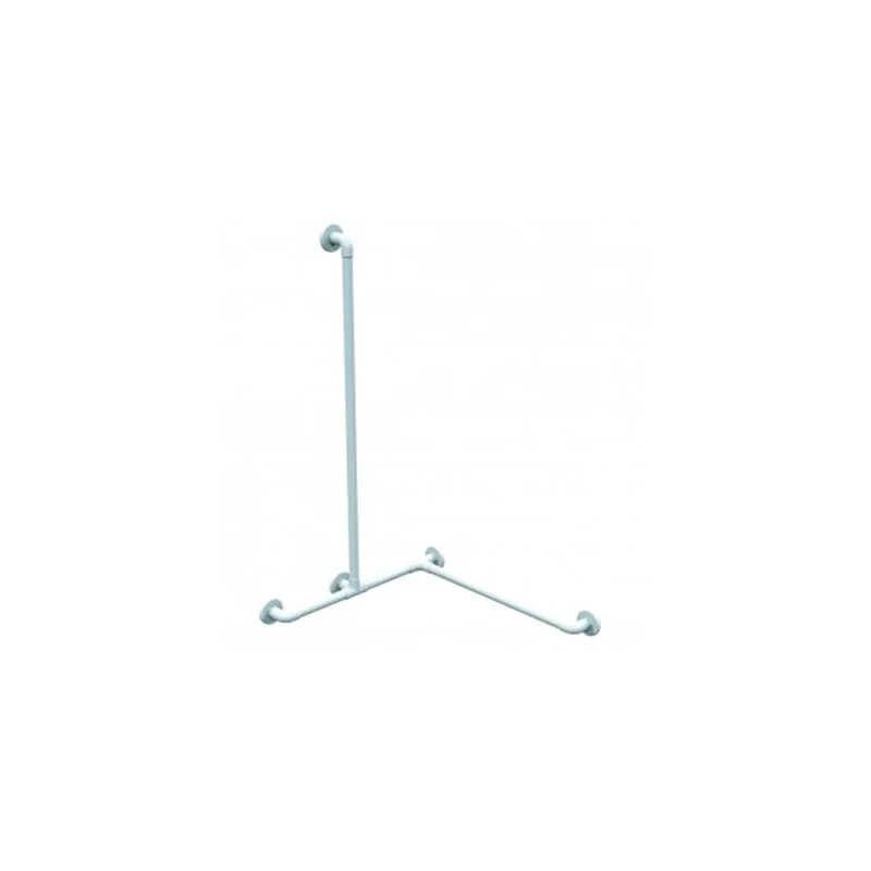 BARRE HTE RESISTANCE MAX 190 KG ANGLE A/BRAS VERTICAL GAINEE PVC LISSE GAINEE image