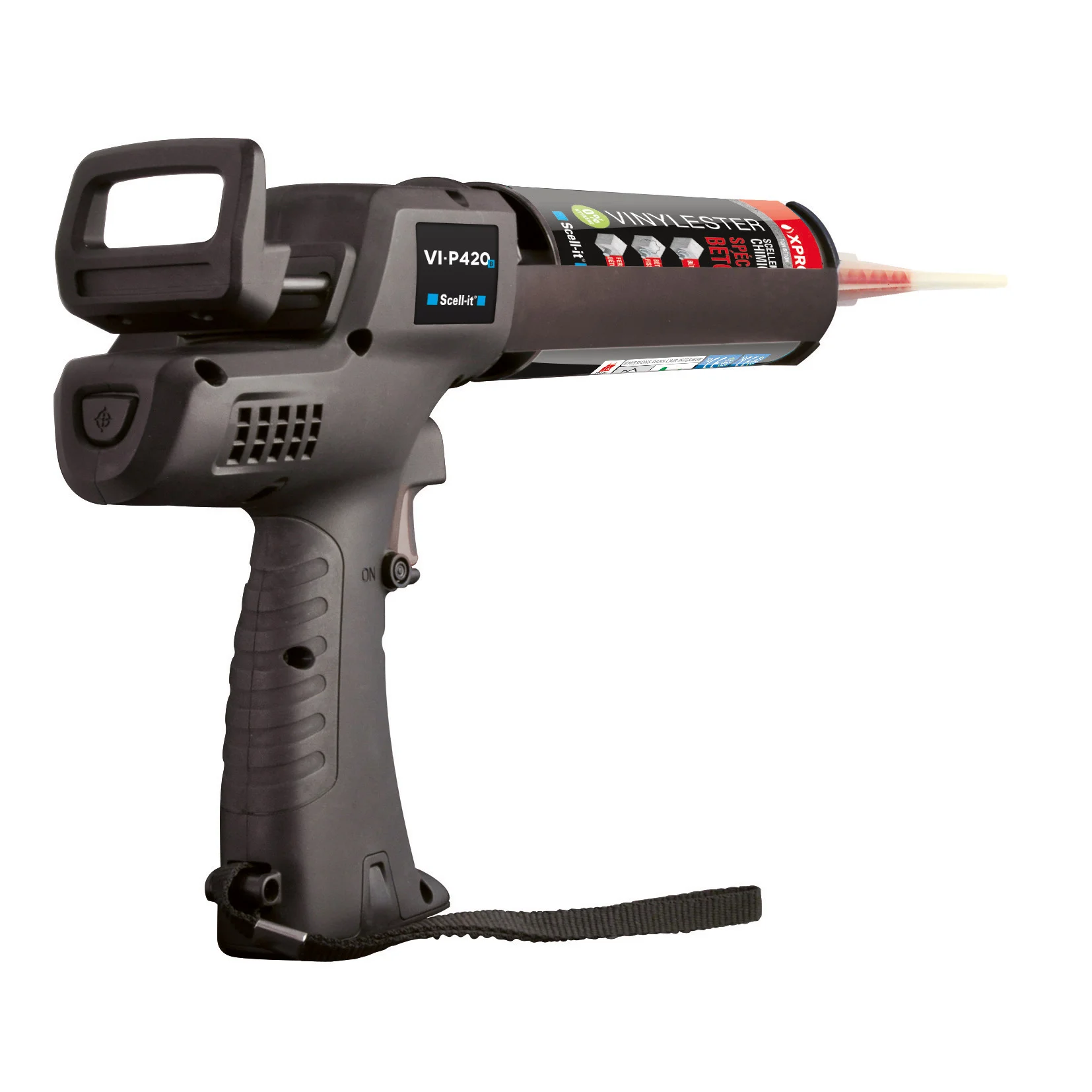 En coffret pistolet d'injection + 2 batteries 600w - 380, 410, 420ml PREMIUM VI-P420B2 image