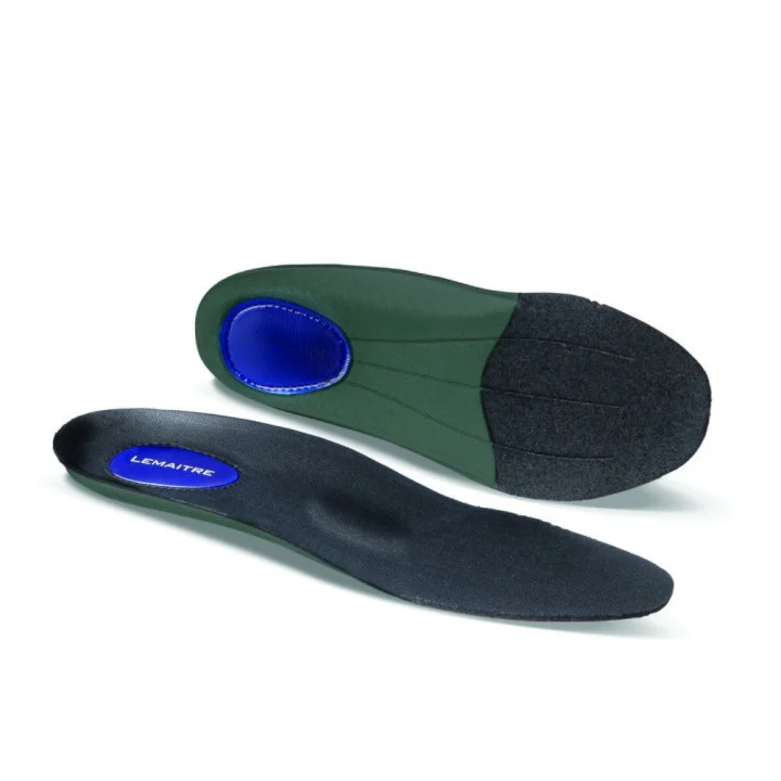 Semelle mémoire de forme en gel au talon VPL Noir image