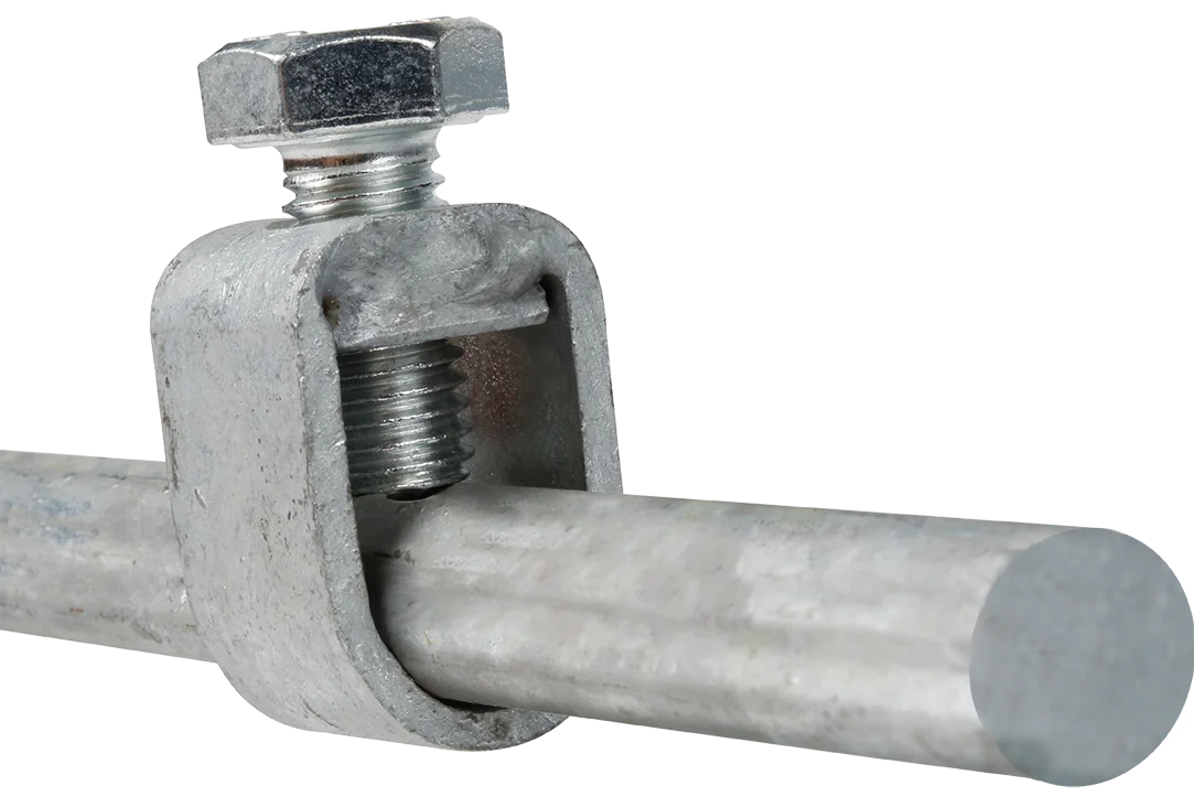 Piquet terre galvanisé - Rond Ø13,7mm - Longueur 1m image