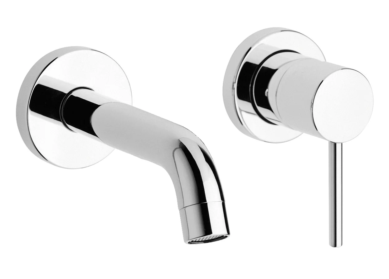 Mitigeur de lavabo COX 2 trous mural image