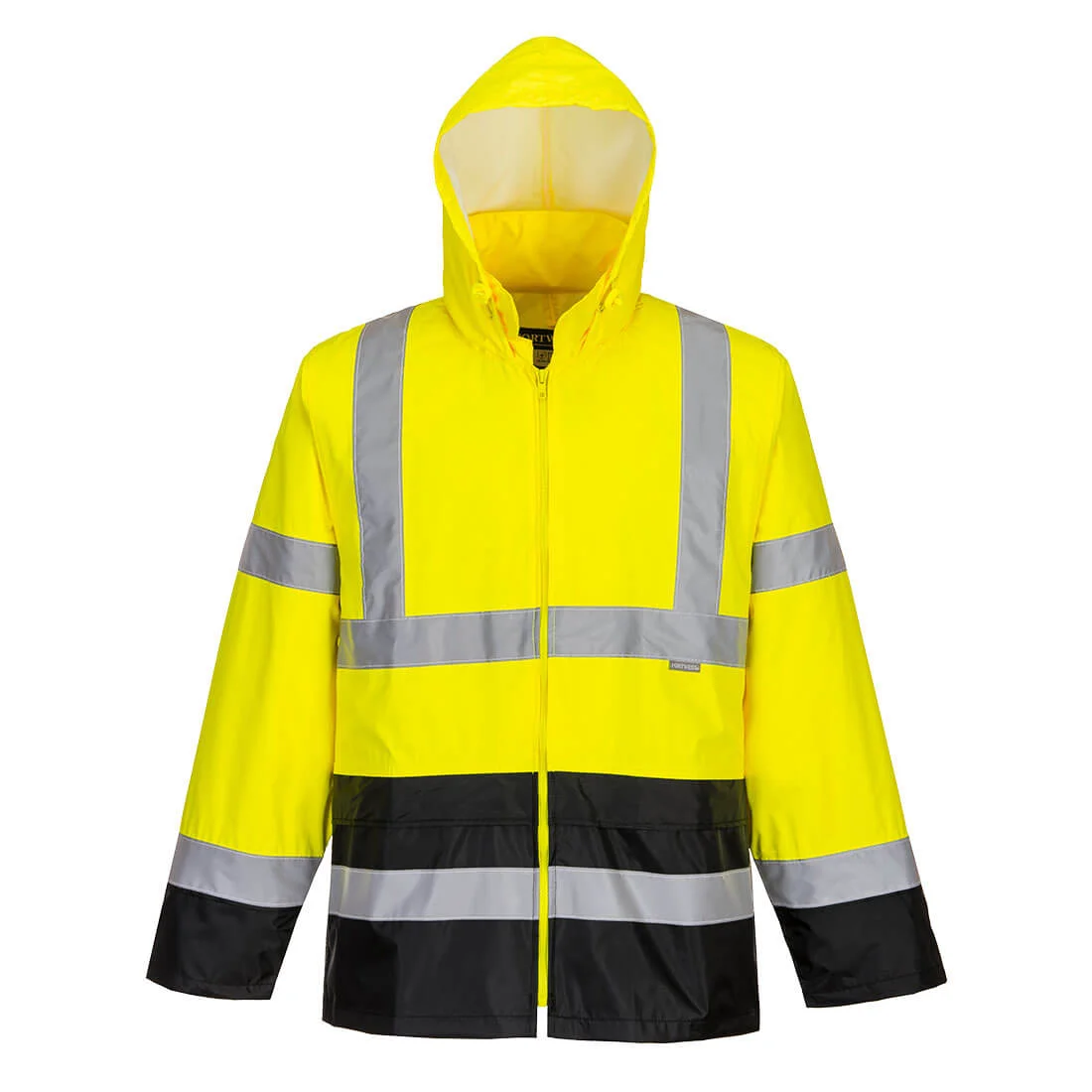 Veste de pluie Hi-Vis bicolore Jaune/Noir image