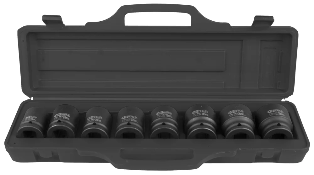 Jeu de douilles à chocs 3/4'', 24-38 mm, 8 pcs image