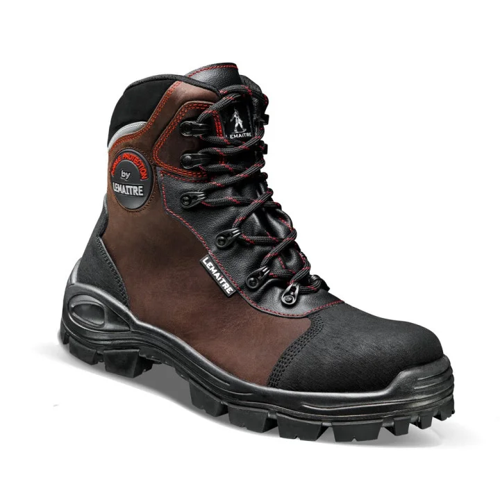 Chaussures de sécurité hautes SCRAMBLER S3 SRC Marron/Noir image