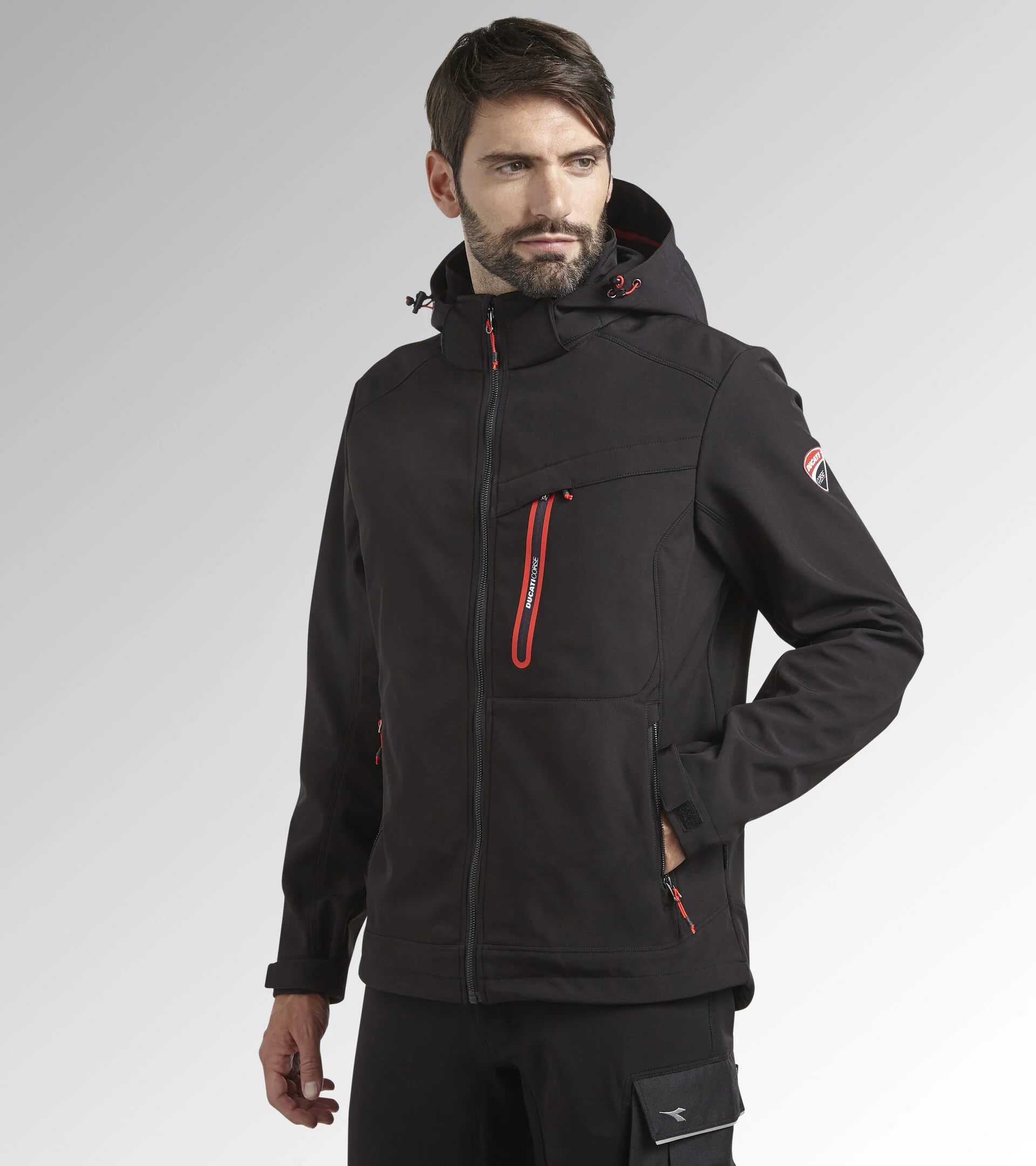 Veste de travail SOFTSHELL DUCATI - Noir image