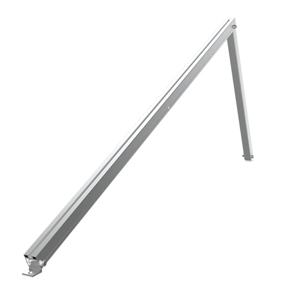 Boite de 4 - Triangle prémonté réglable pour panneaux solaires - Aluminium image