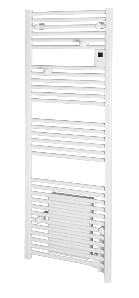 Sèche-serviette électrique + soufflerie Doris - blanc 750W+1000W H1590 image