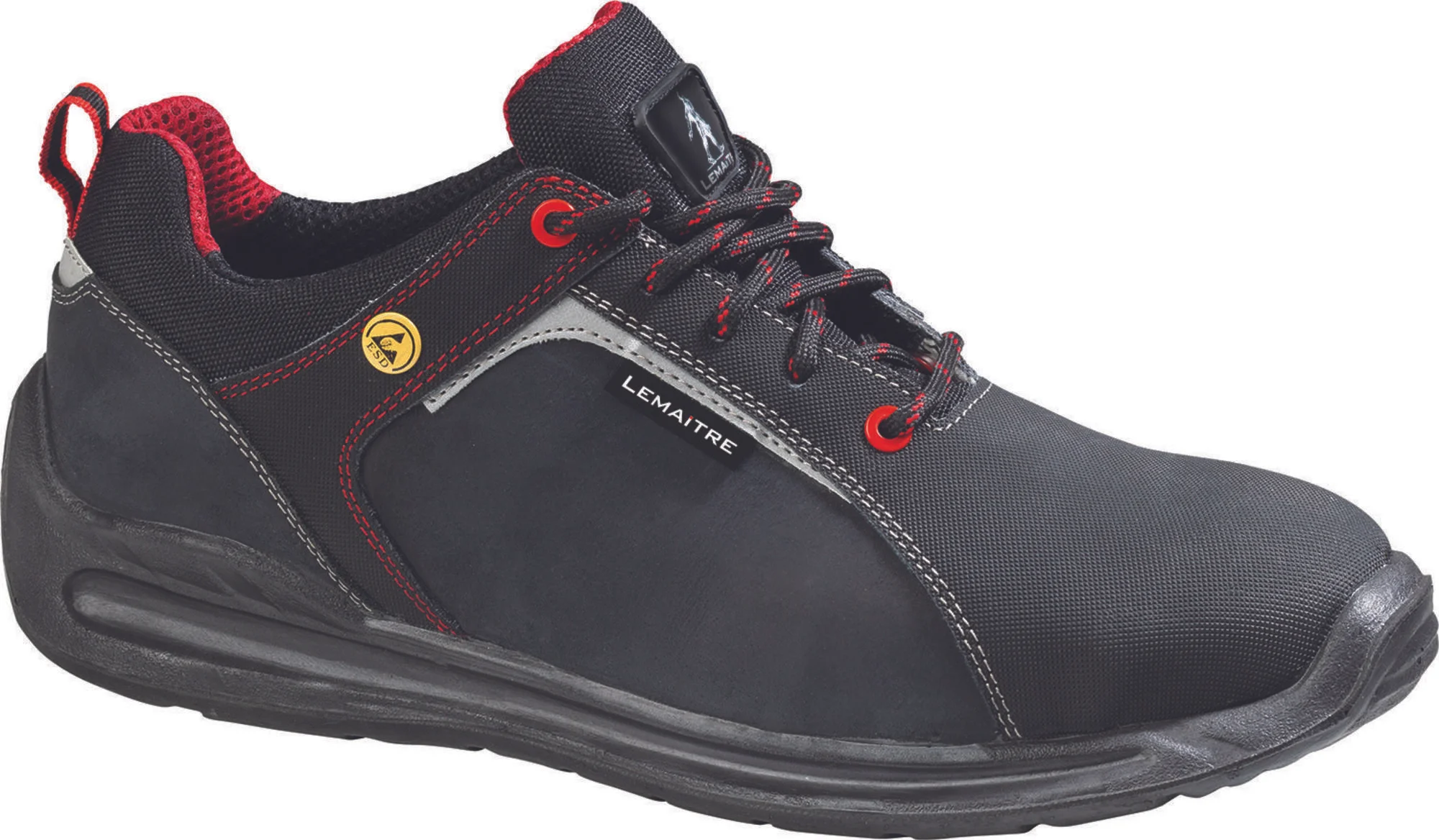 Chaussures de sécurité basses SUPER X HIGH S3 CI ESD SRC Noir/Gris image