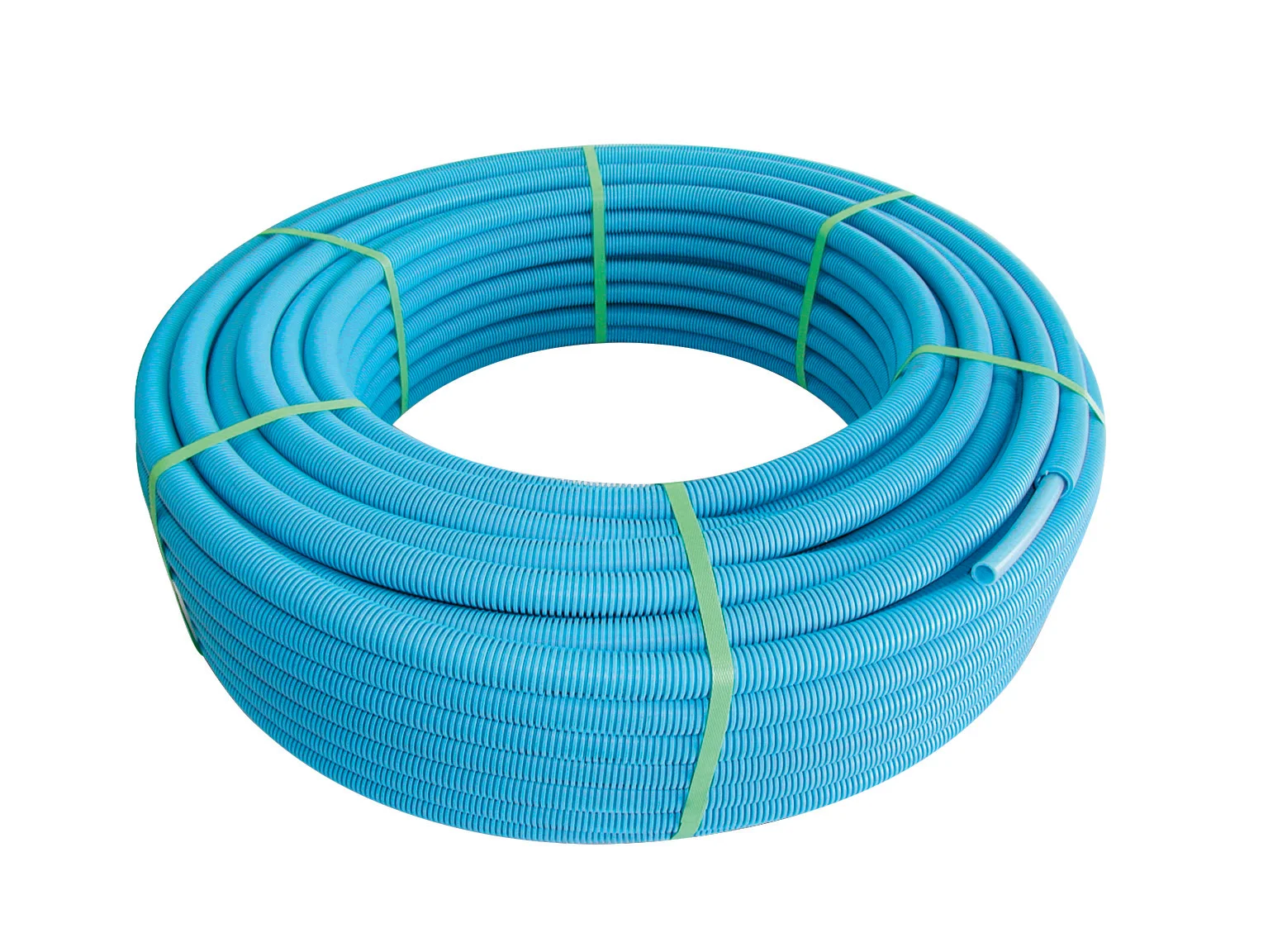 Tube PER pré-gainé - Bleu image