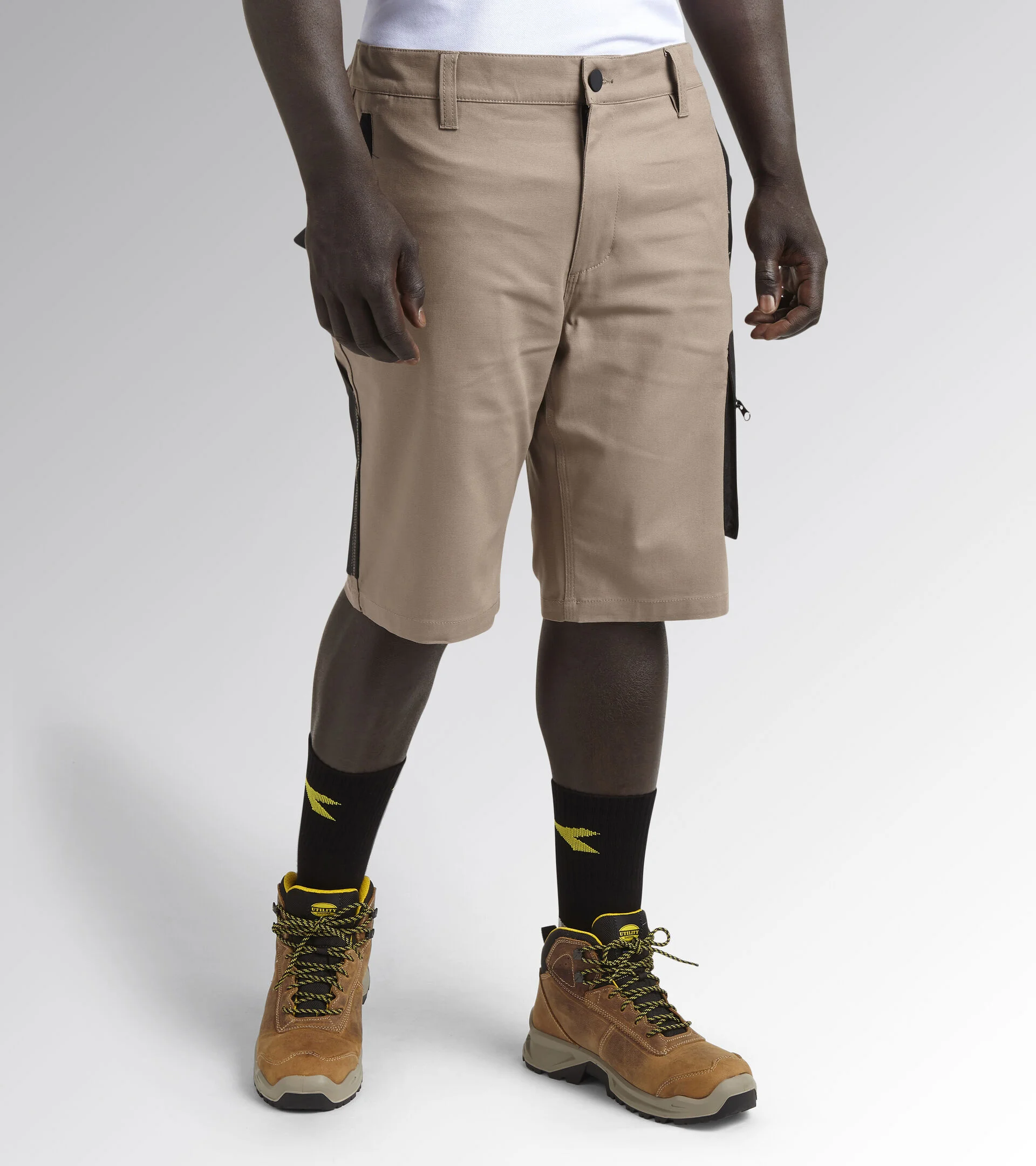 Bermuda de travail en toile STRETCH image