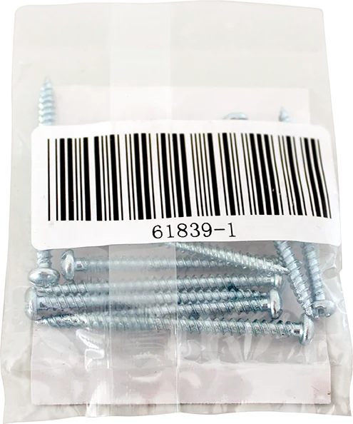 Lot de 10 vis longues (40mm) - pour fixation sur les boîtes d'appareillage d'encastrement image