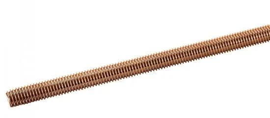 Tige filetée - Longueur 1 mètre - Laiton image