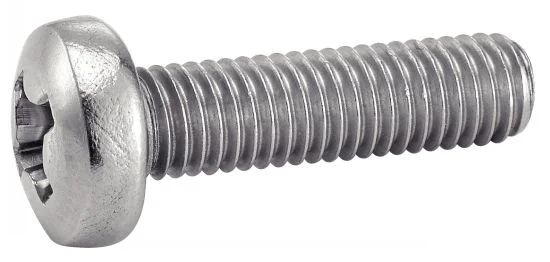 Vis à métaux tête cylindrique phillips - Inox A2 image