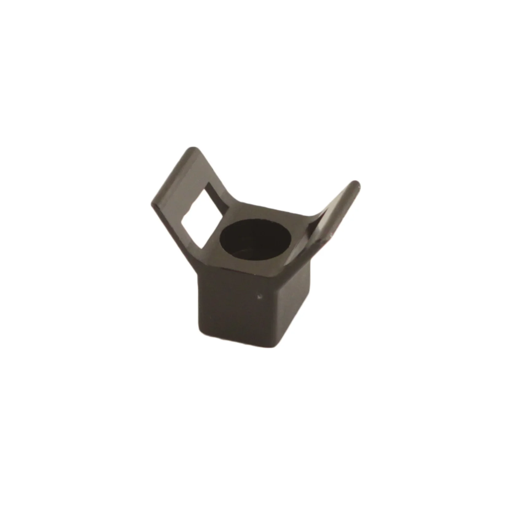 Lot de 100 embases noir pour collier de câblage à visser - vis ø5 image