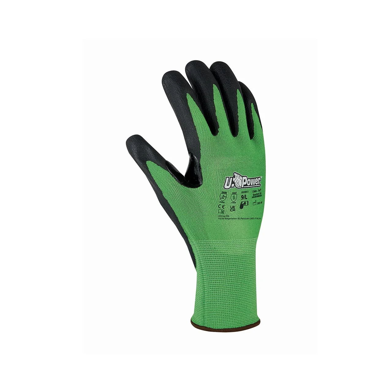Gants de protection tactiles KALIX - Vert/Noir image