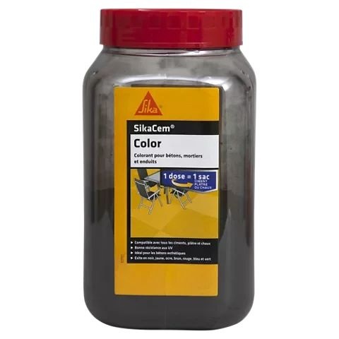 SikaCem Color - Colorants en poudre pour ciment, chaux et plâtre image