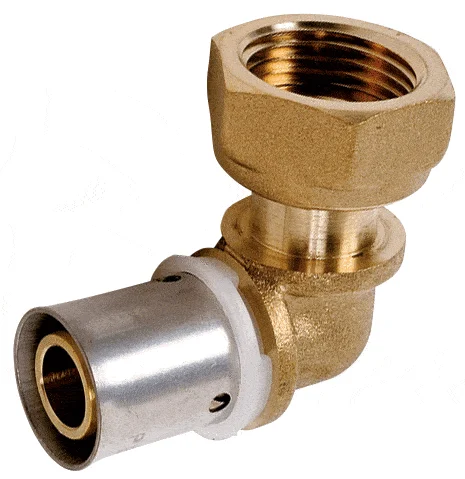 Coude PER à sertir - écrou tournant image