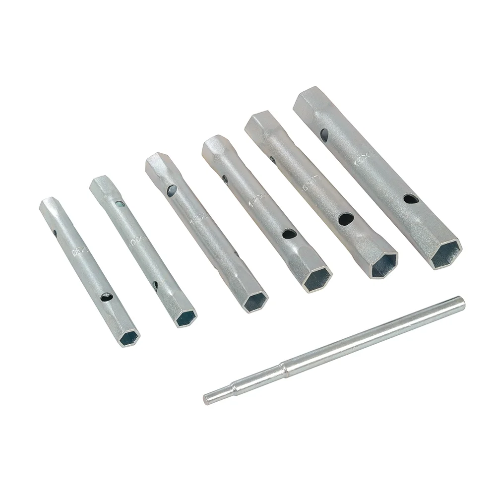 Clés métriques tubulaires doubles - 6 pcs image