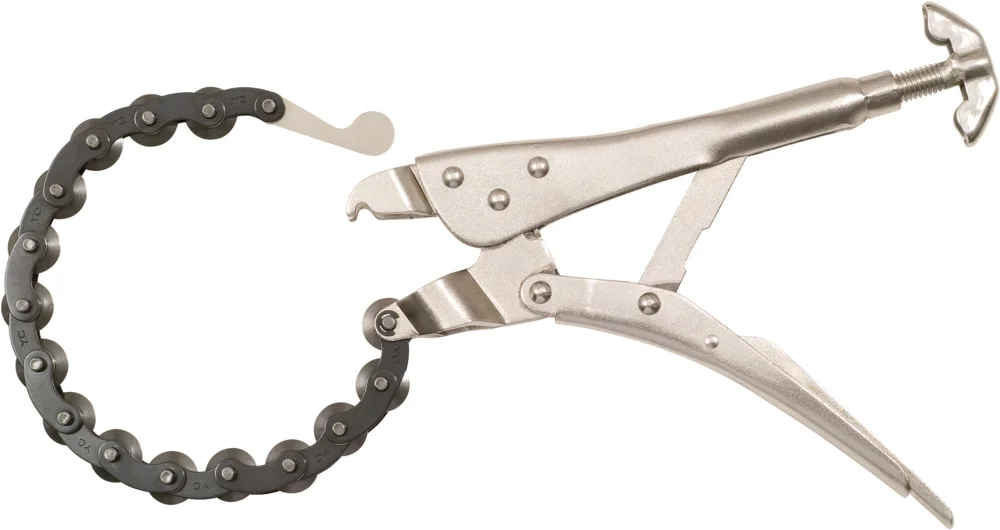 Coupe tube à chaîne serrage papillon 19 - 83 mm pour inox 330 mm image